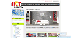 Desktop Screenshot of hot-reality.sk